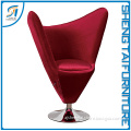 High quality red fabric leisure chair with good price